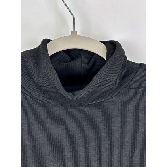 Lili Sidonio Womens Black Knitted Undersweater Turtleneck Long Sleeve Size L NWT - Picture 5 of 12